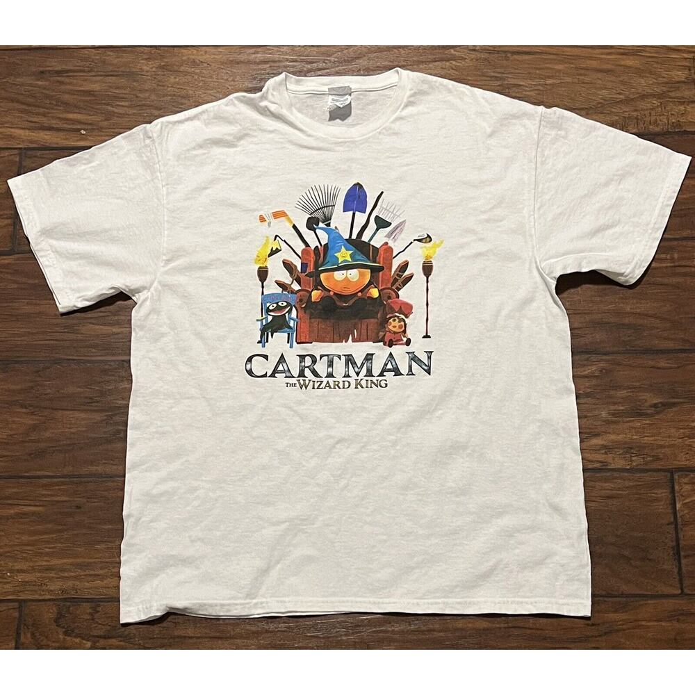 South Park The Stick of Truth Cartman Grand Wizard King T-Shirt XL Video Game